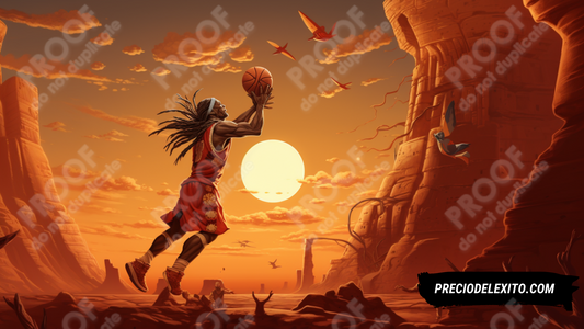 Wallpaper: Basketball Nativo Americano 5