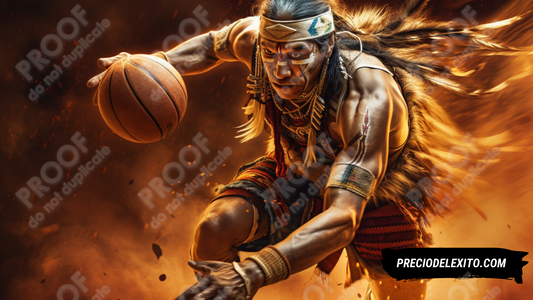 Wallpaper: Basketball Nativo Americano 6