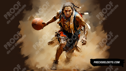 Wallpaper: Basketball Nativo Americano 10