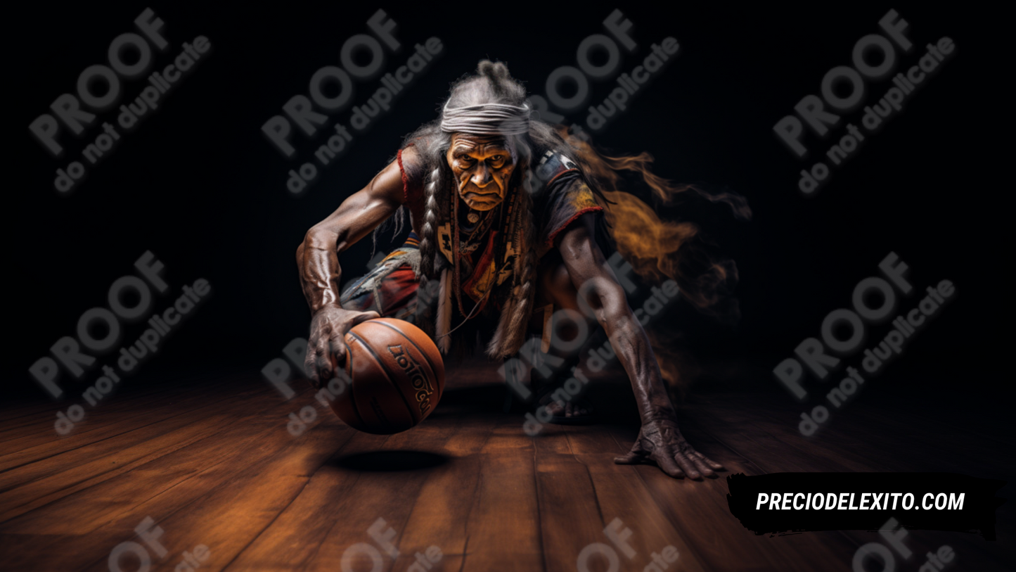 Wallpaper: Basketball Nativo Americano 11