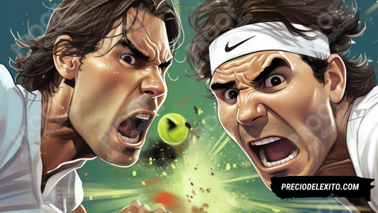 Wallpaper: Rafa Nadal vs Roger Federer 2