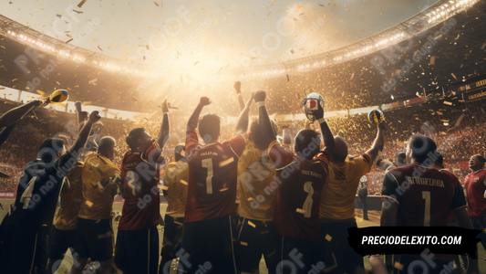 Wallpaper: Celebra Tus Victorias En Equipo